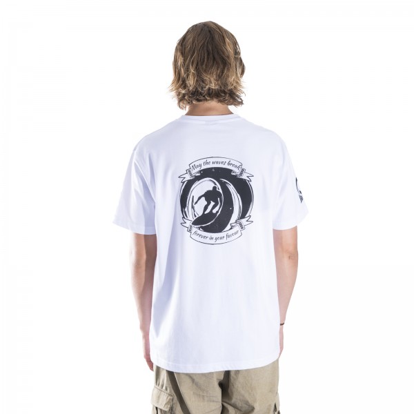 White "J-Surfer" Tee