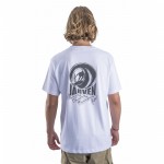 White "J-Surfer Banner" Tee