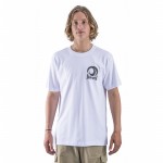 White "J-Surfer Banner" Tee