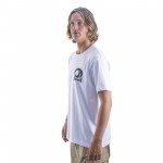 White "J-Surfer Banner" Tee